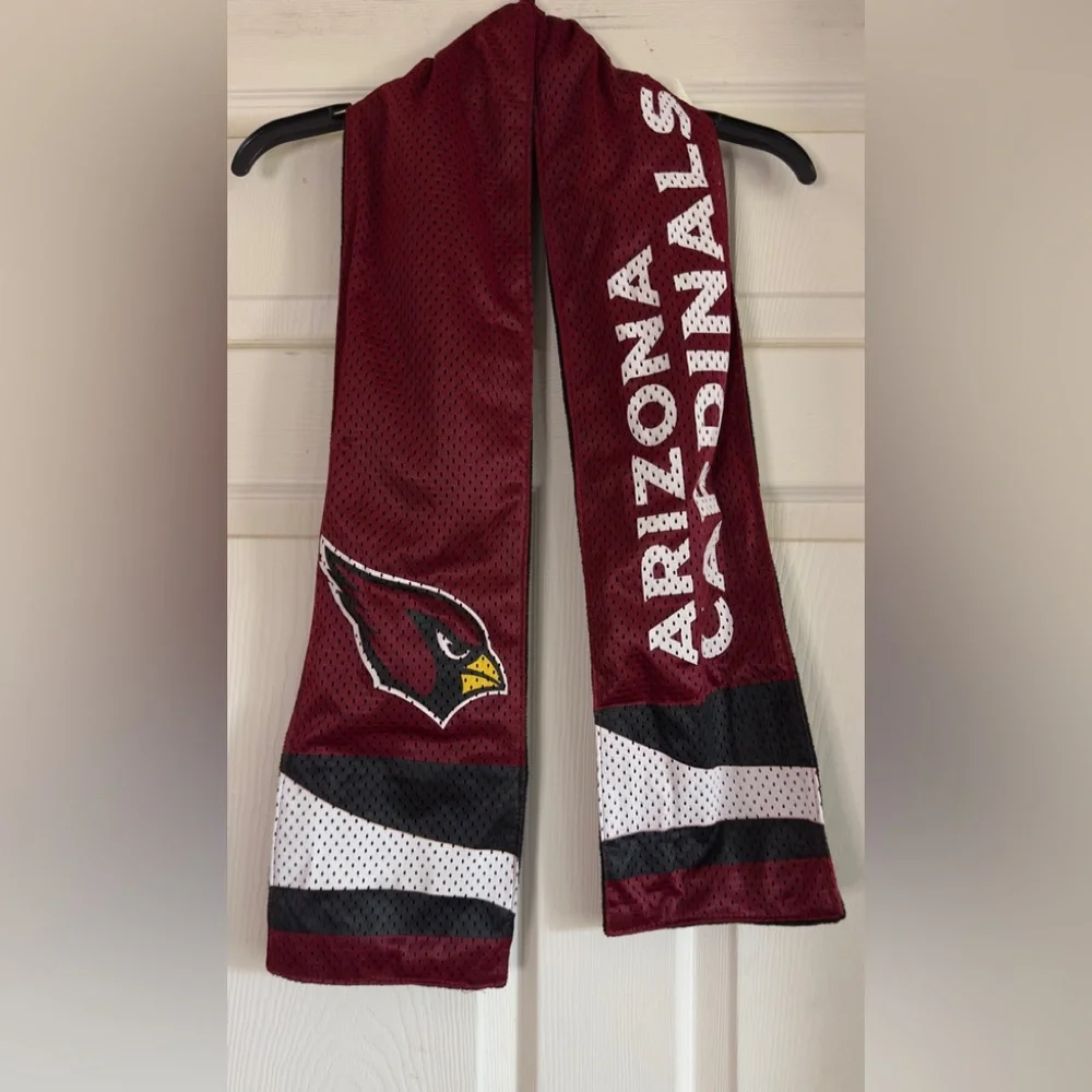 EUC NFL Arizona‎ Cardinals Maroon Scarf One Size